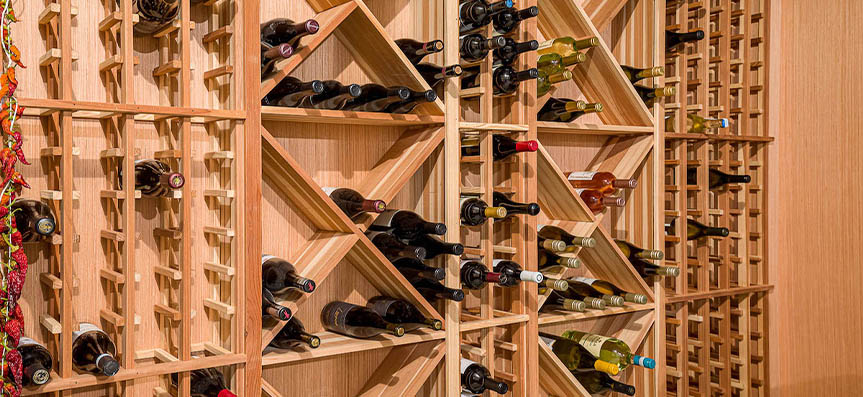 Wine Bottles in the Wall